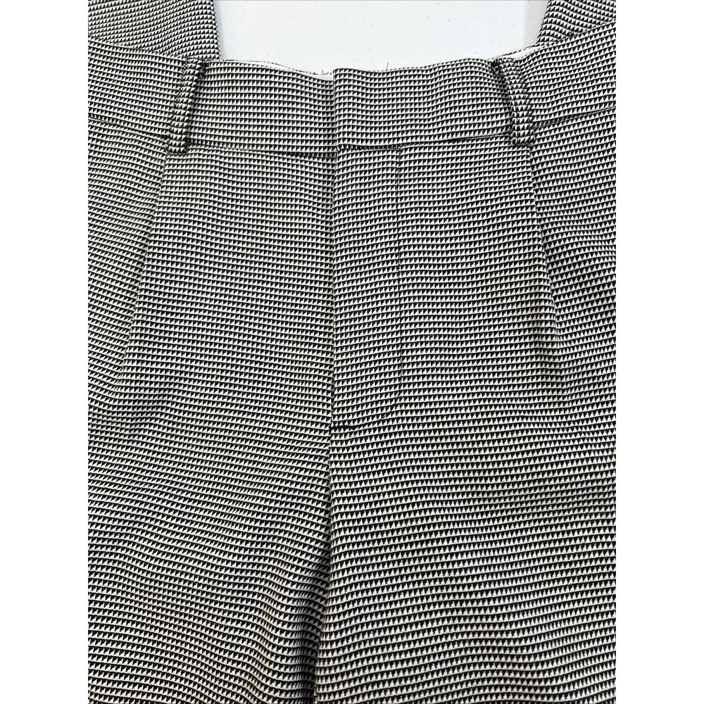 NWT Club Monaco Women's Career City Houndstooth Wide Leg Pants Size 00